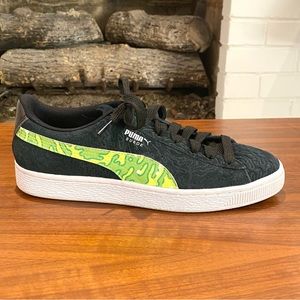 💥Rick and Morty X PUMA Interdimensional Portal Suede Classic Sneakers 7.5